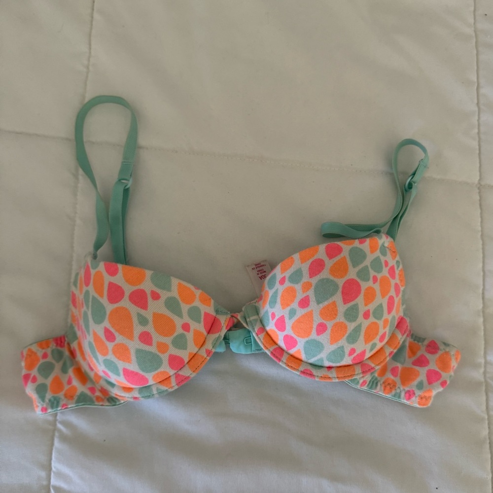Colorful Push Up Bra